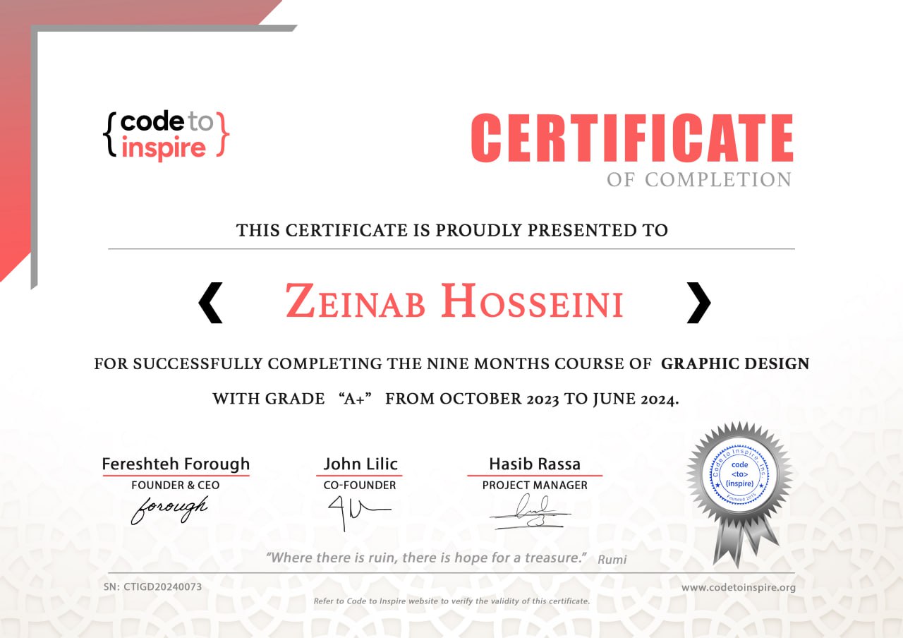 Graphic Design Certificate